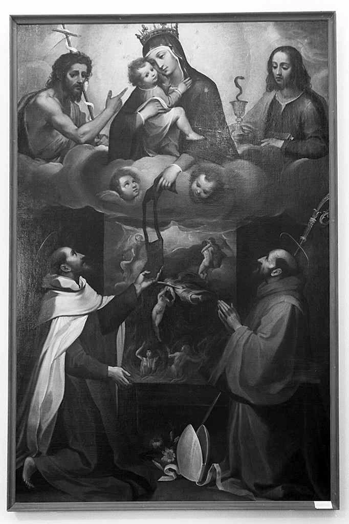 Madonna del Carmelo e santi - Trequanda, Siena